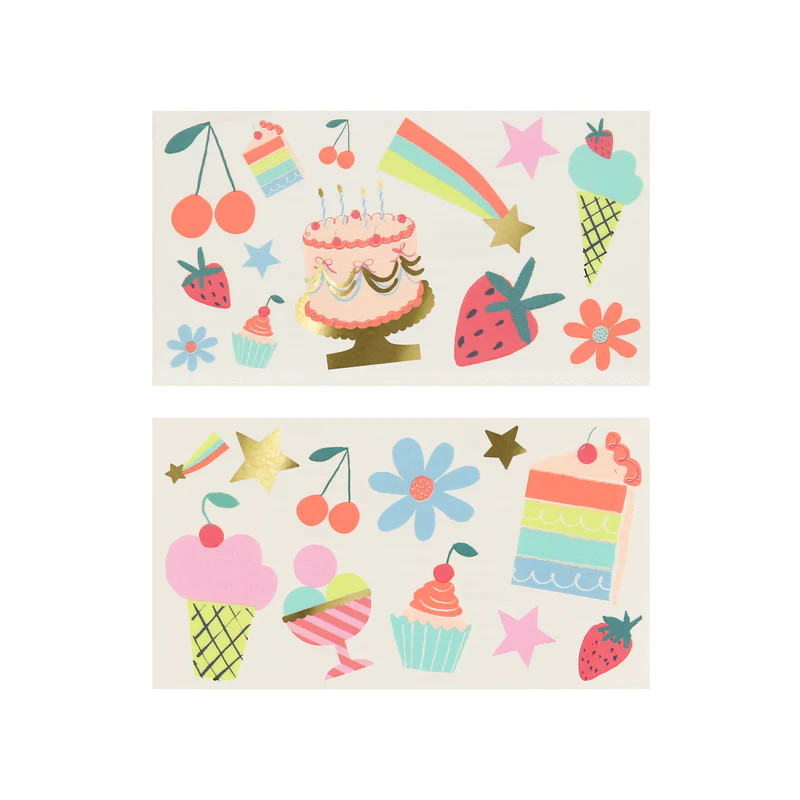 Tattoos Meri Meri Candy
- Mitgebsel Kindergeburtstag - kleine Geschenke Kinder - junior-partyshop.ch